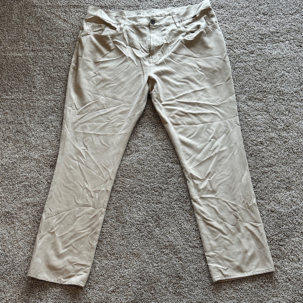 Travis Mathew Light Tan Men's Chinos